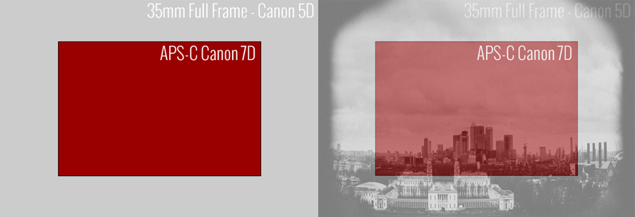 camera sensor size comparison