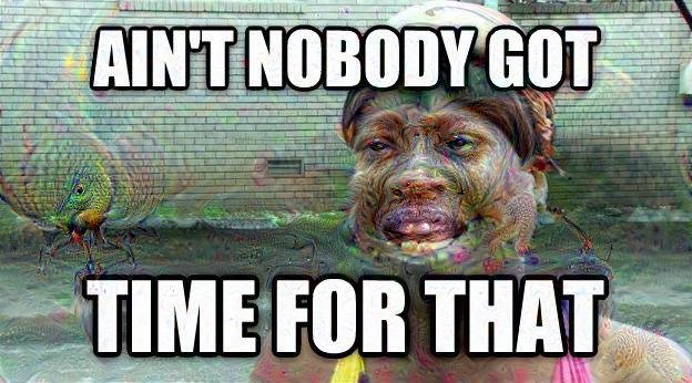 google deep dream photography project