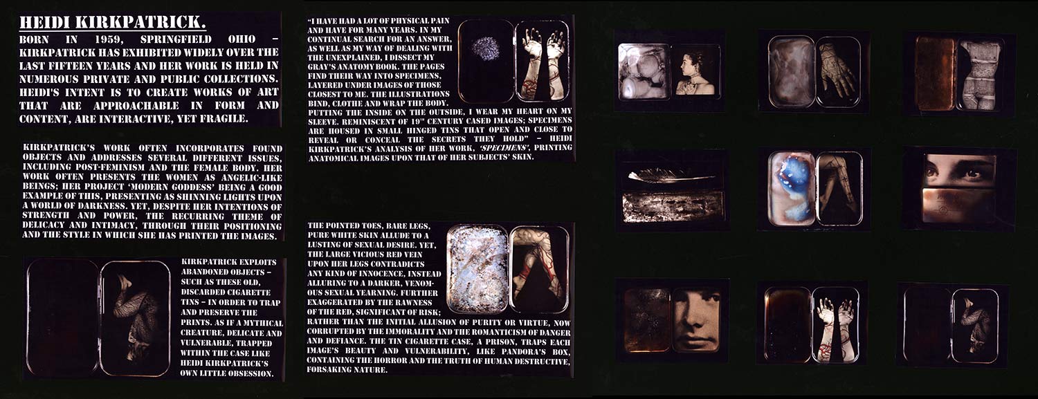 A level photography project research