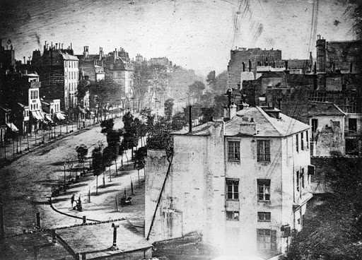 first photograph containing a person