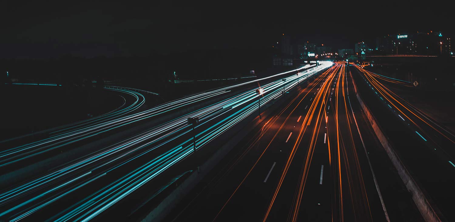 slow shutter speed leading lines