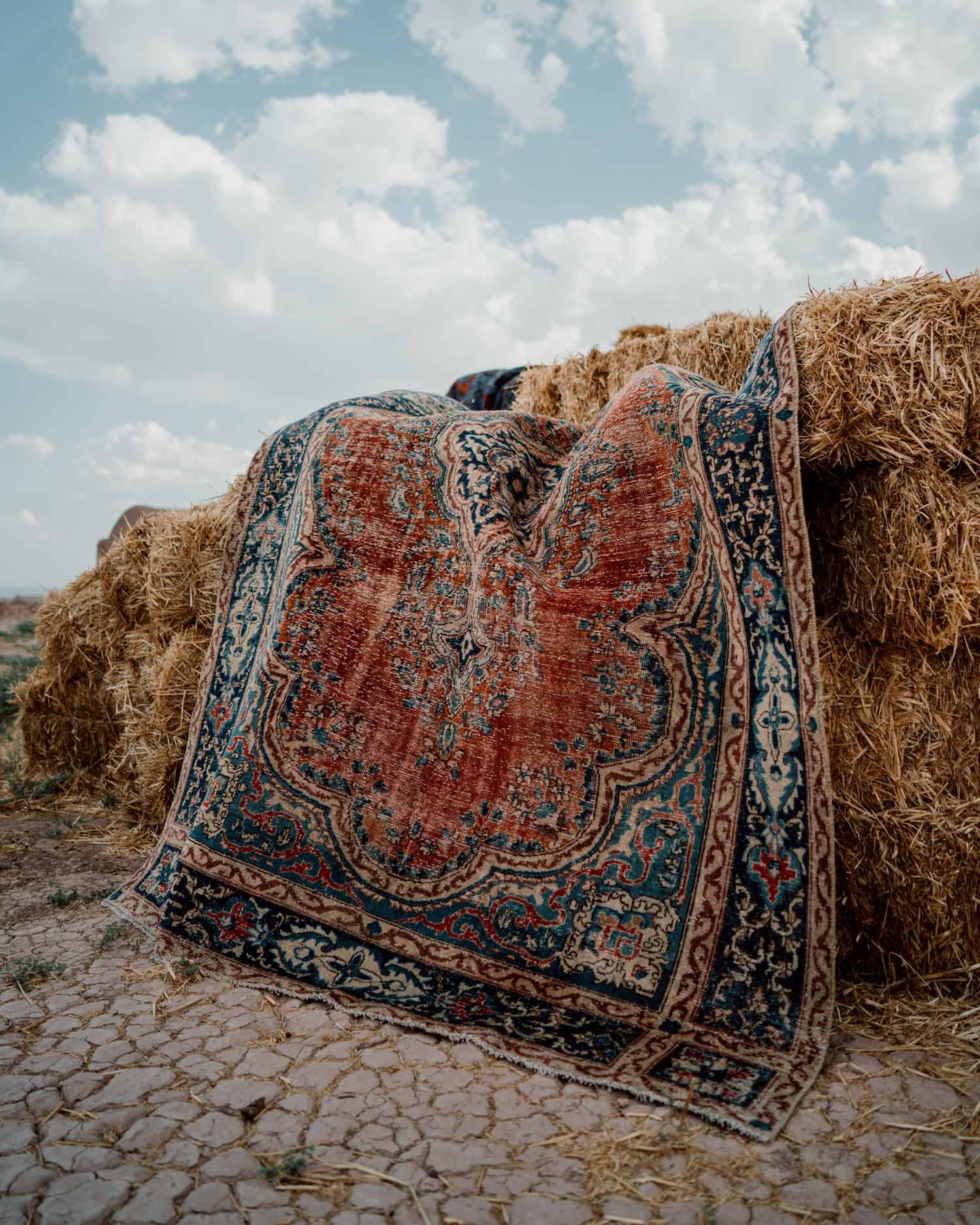 carpet as a backdrop
