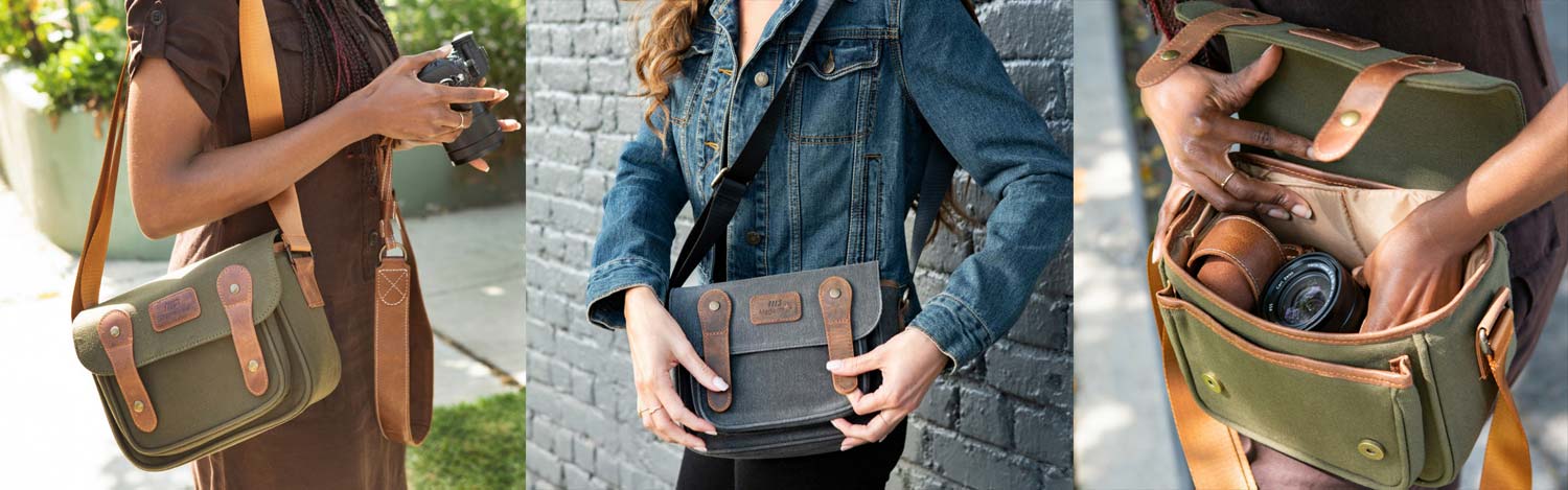 stylish camera bag