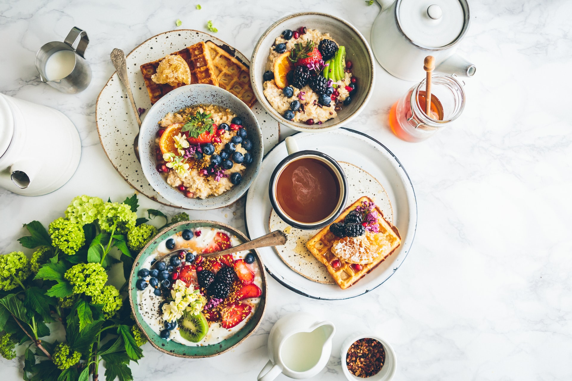 flat lay photography
