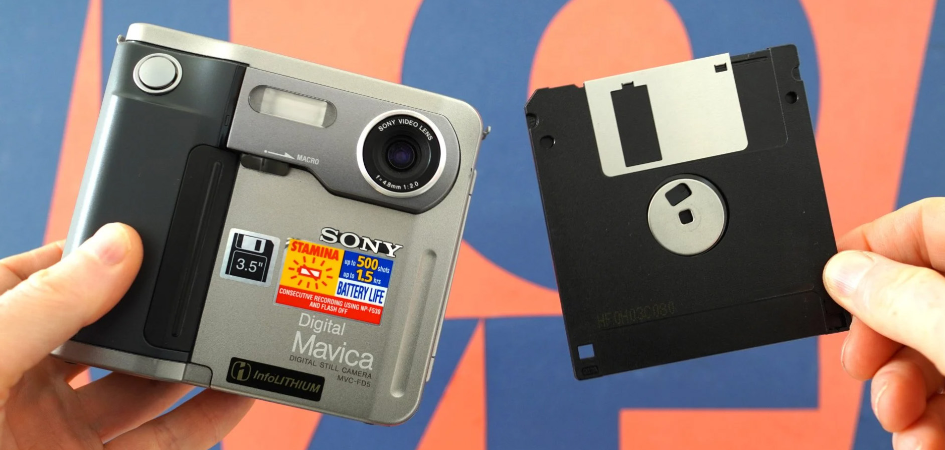 sony mavica cool retro camera