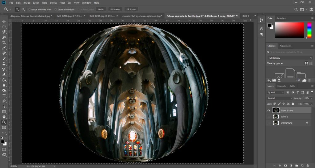 download fisheye filter photoshop