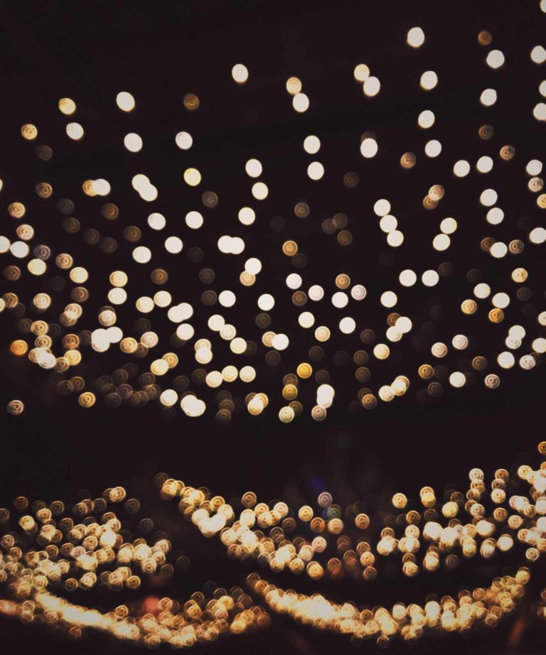 fairy light bokeh for backdrop