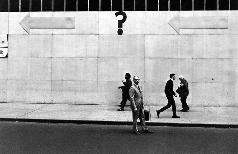 candid picture by lee-friedlander