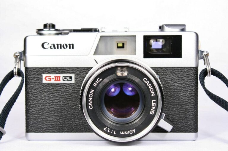 Canon Canonet QL17 GIII - Photography Project